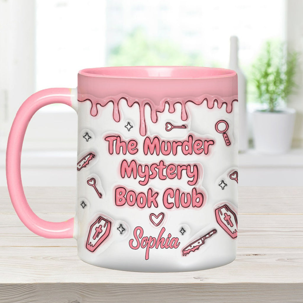 Mug personnalisé du club de lecture de romans policiers
