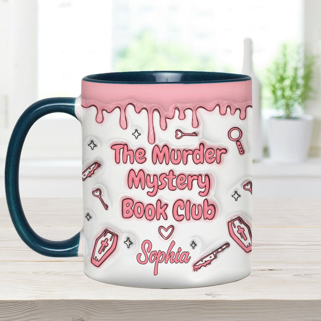 Mug personnalisé du club de lecture de romans policiers