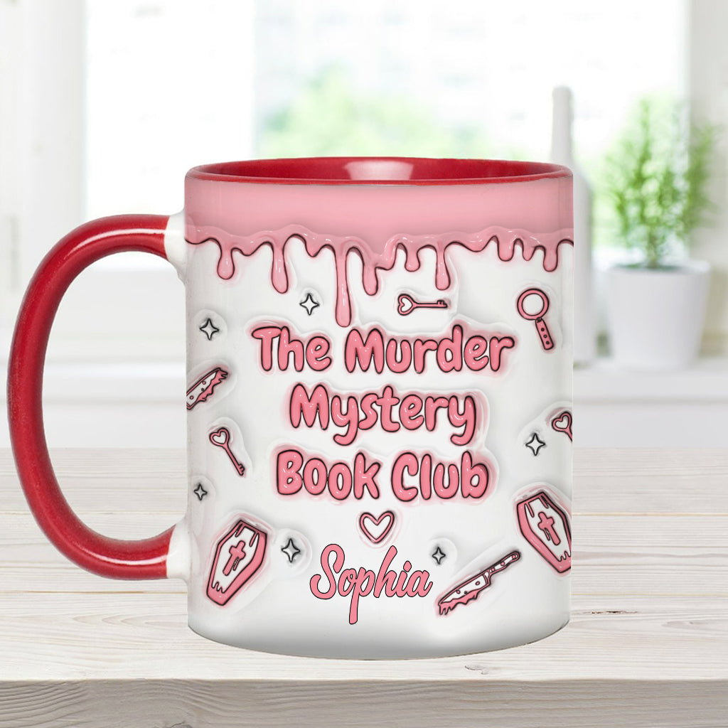 Mug personnalisé du club de lecture de romans policiers