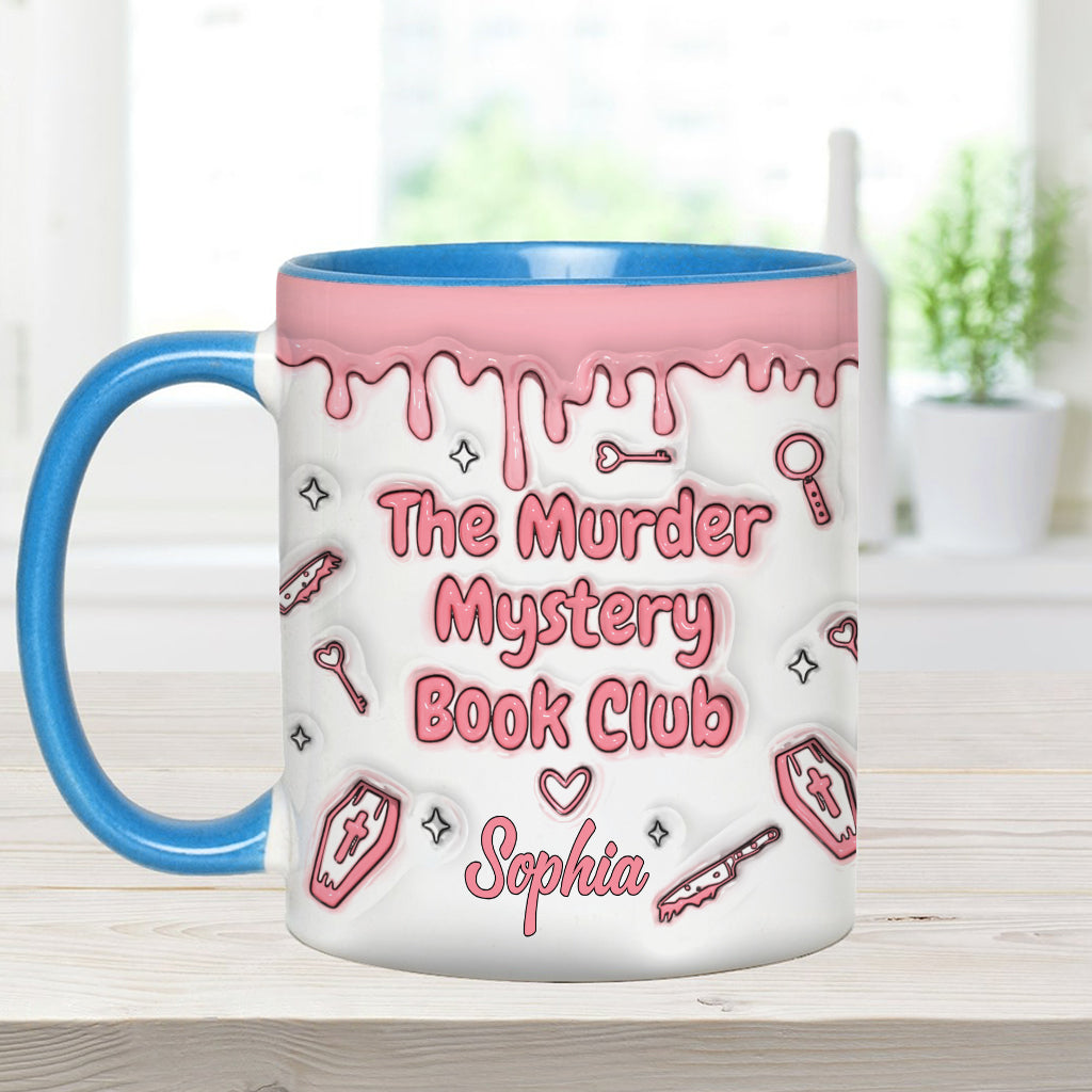 Mug personnalisé du club de lecture de romans policiers