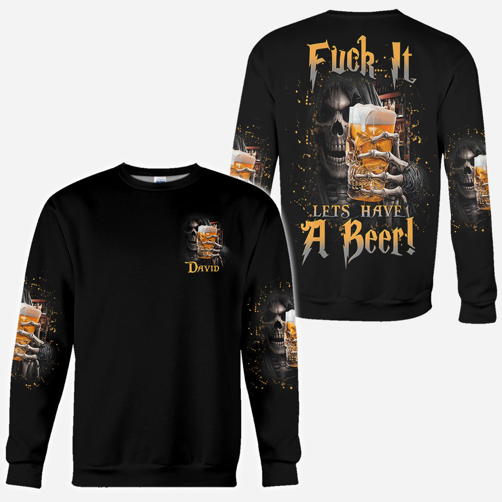 Lets Have A Beer! - Personalized Beer All Over Shirt