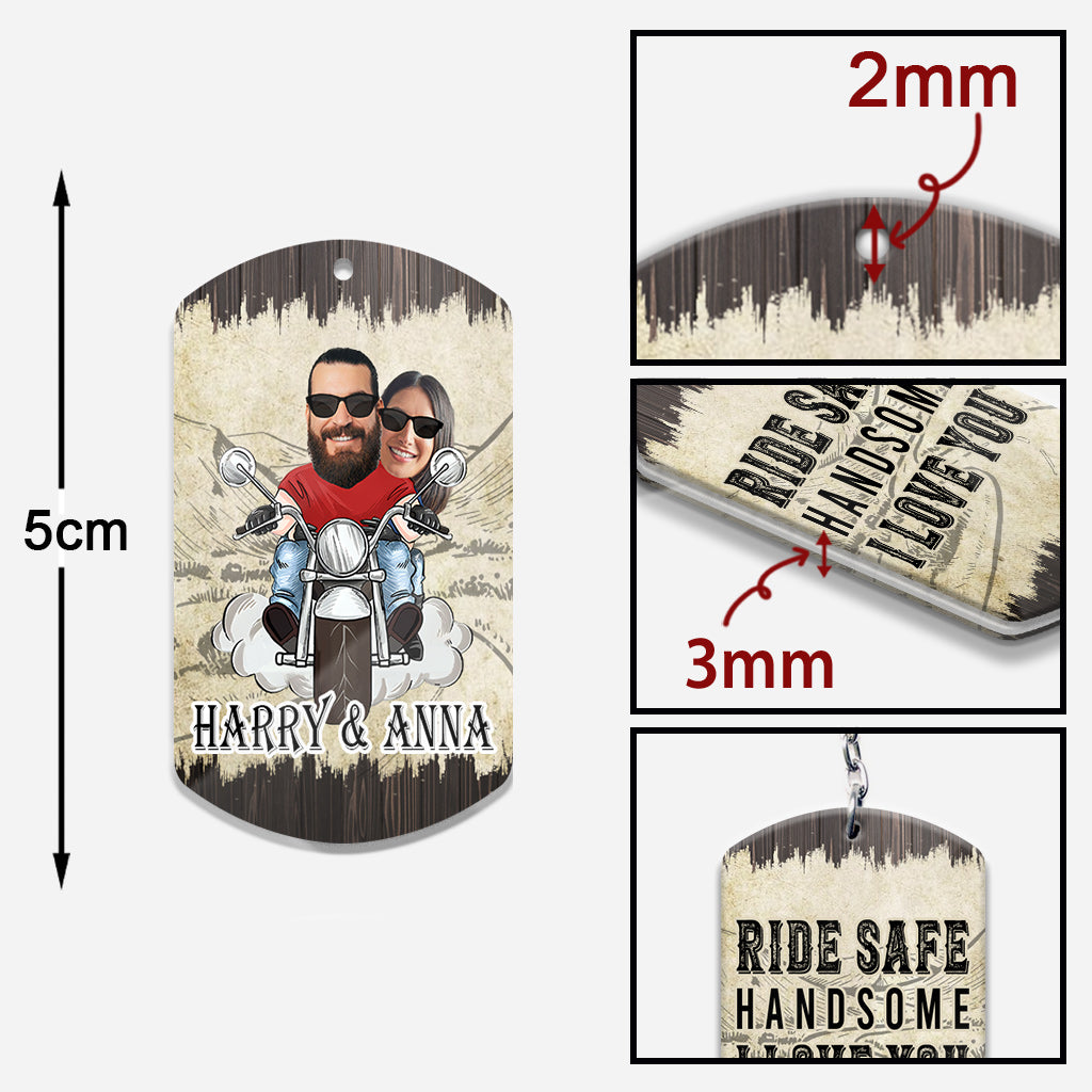 Keys To The Bikers - Personalized Biker Keychain