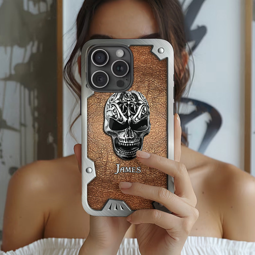 Cool Skull - Personalized Skull Full Print Phone Case