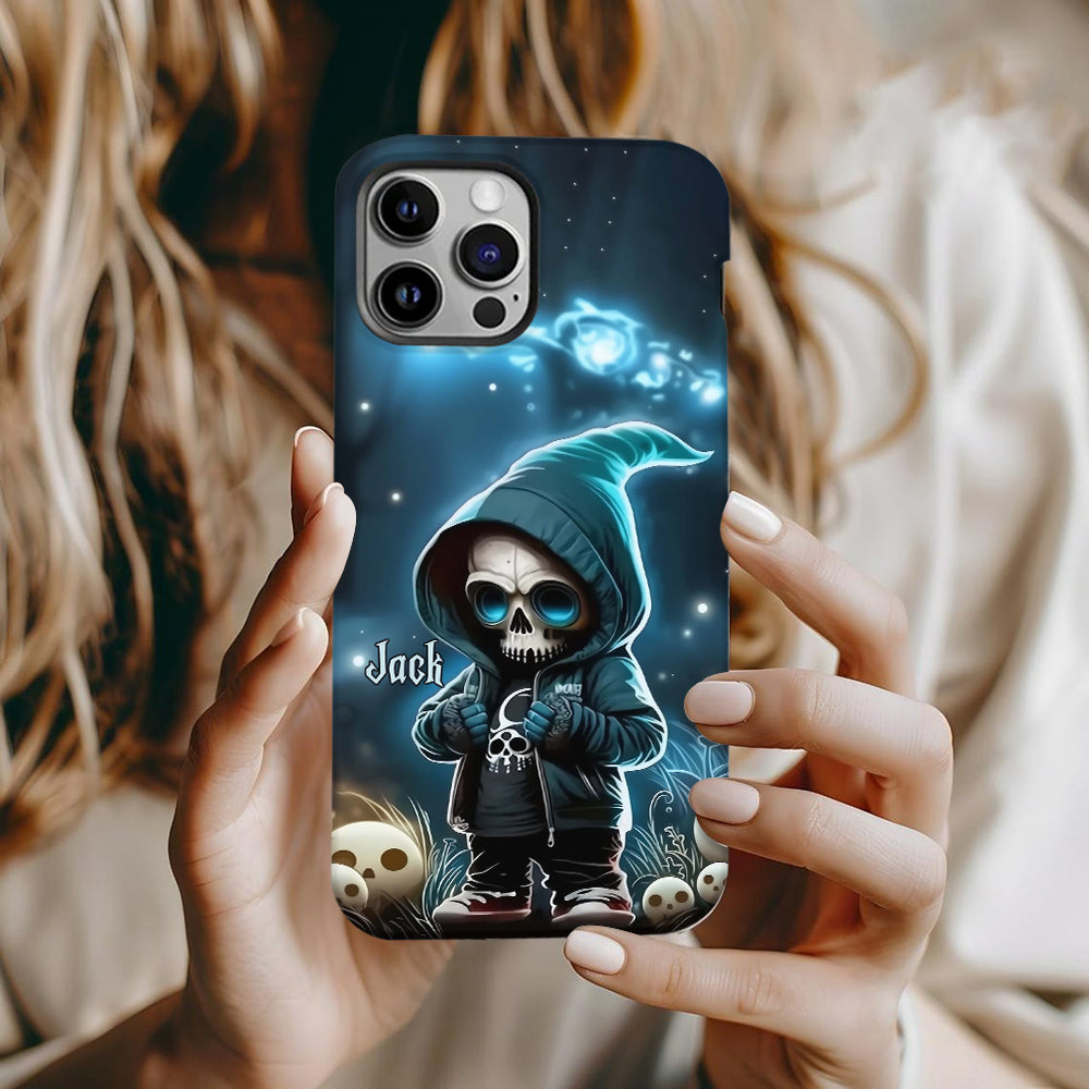 Coque de téléphone personnalisée Cool Dude - Motif crâne intégral