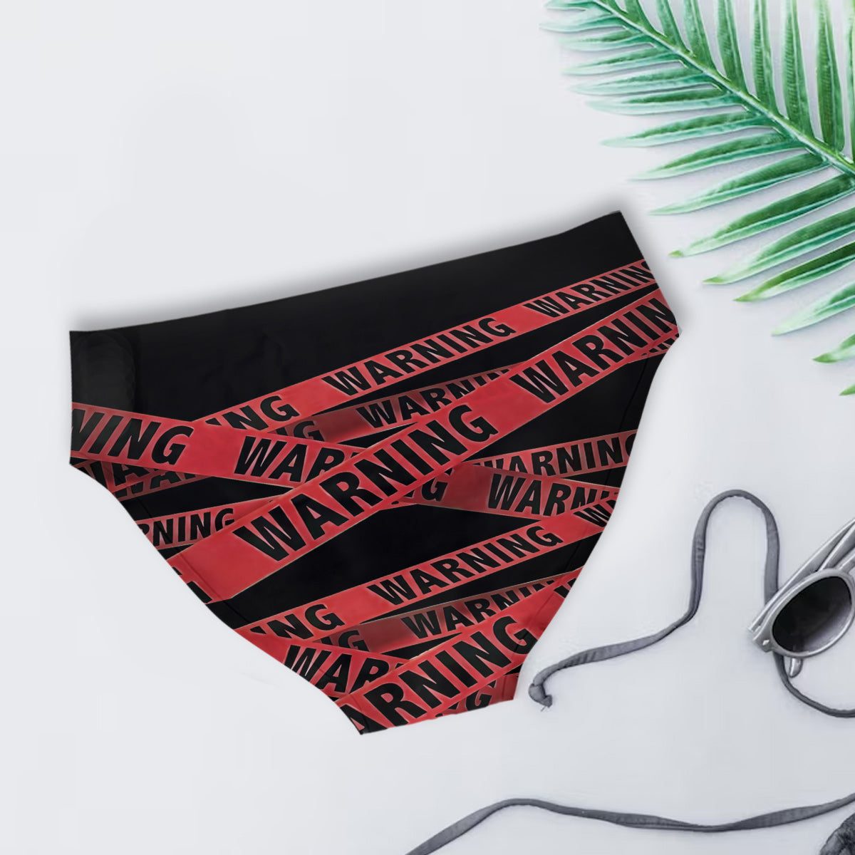 Attention, couple drôle ! Slips personnalisés pour couples (femme et homme)