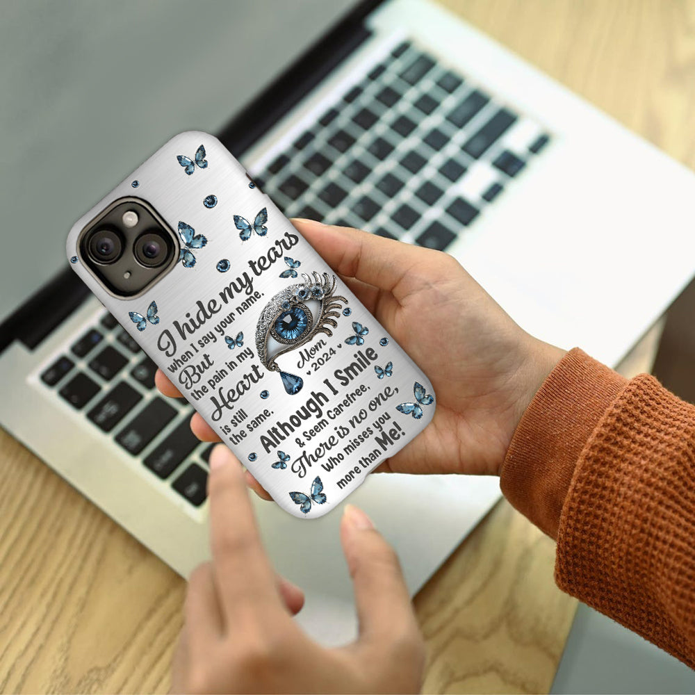 Mes larmes - Coque de téléphone personnalisée en hommage à mes larmes