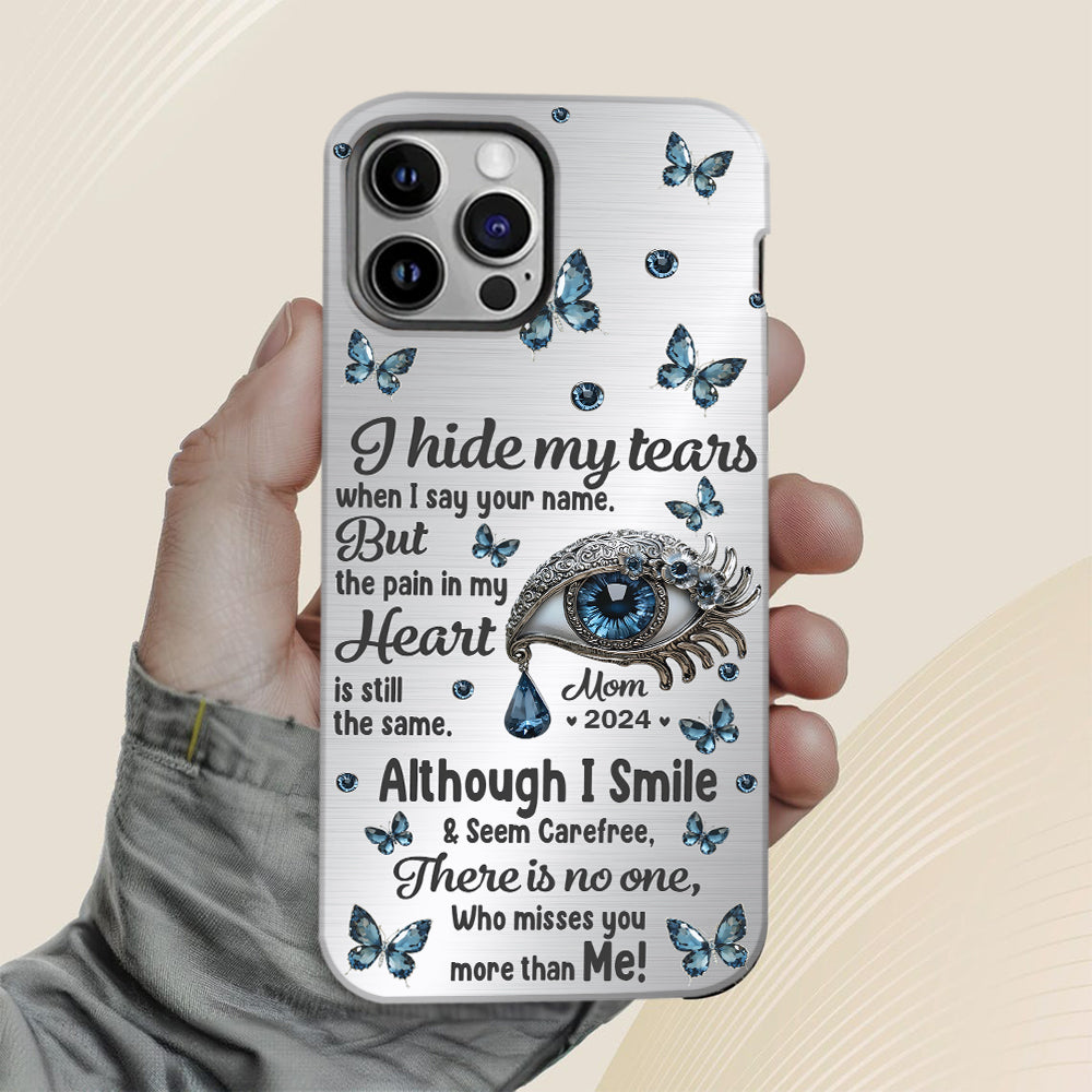Mes larmes - Coque de téléphone personnalisée en hommage à mes larmes