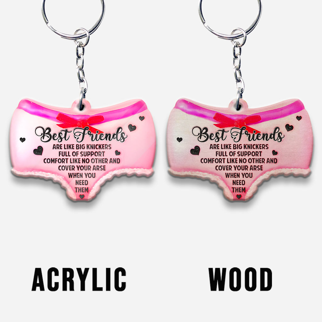 Big Knickers - Personalized Bestie Keychain