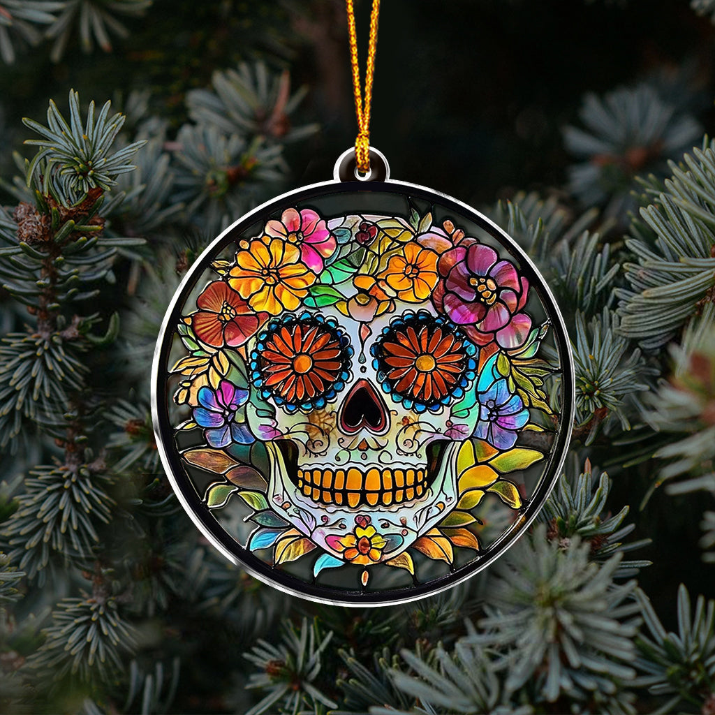 Stunning Skull - Personalized Skull Ornament