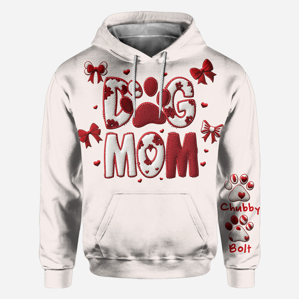 Dog/ Cat Mom, Valentine Gift - Personalized Cat All Over Shirt