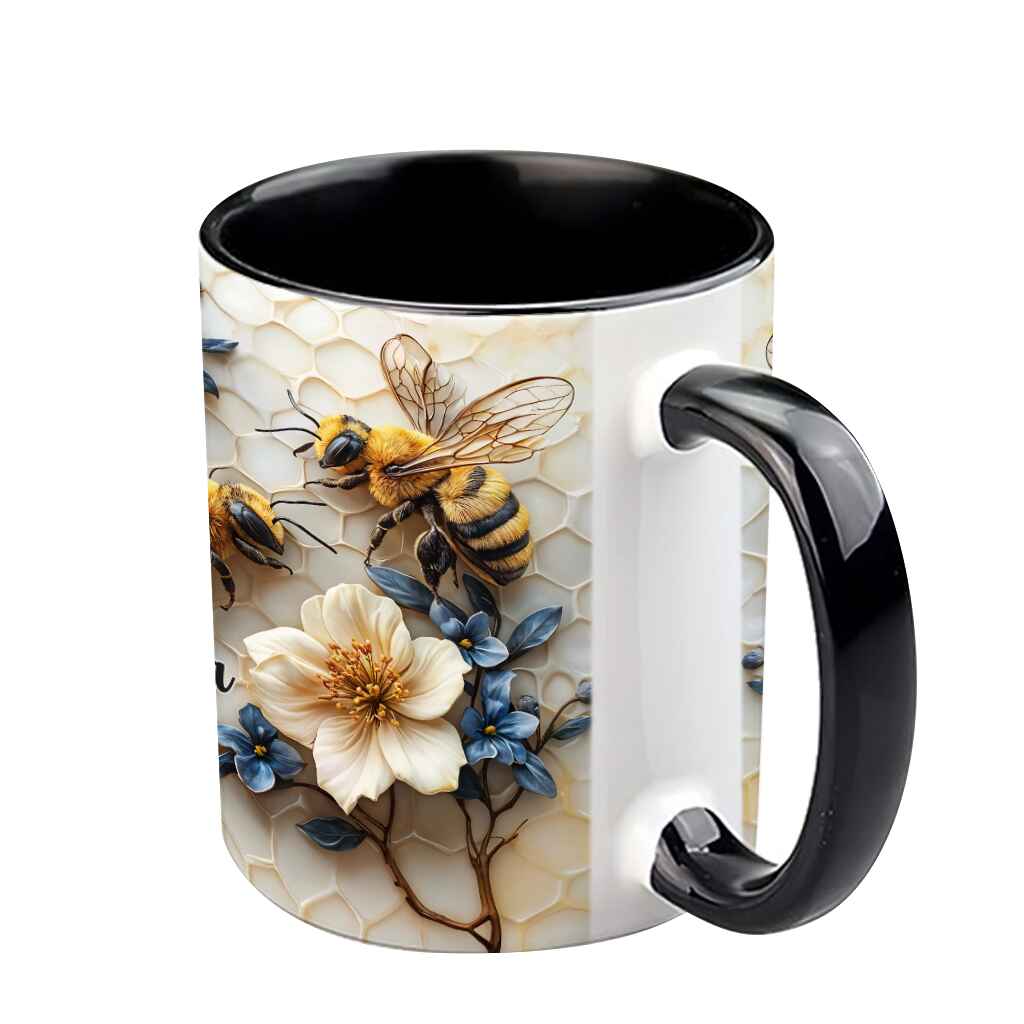 Bee Positive Bee Grateful Bee You - Personalized Gardening Accent Mug