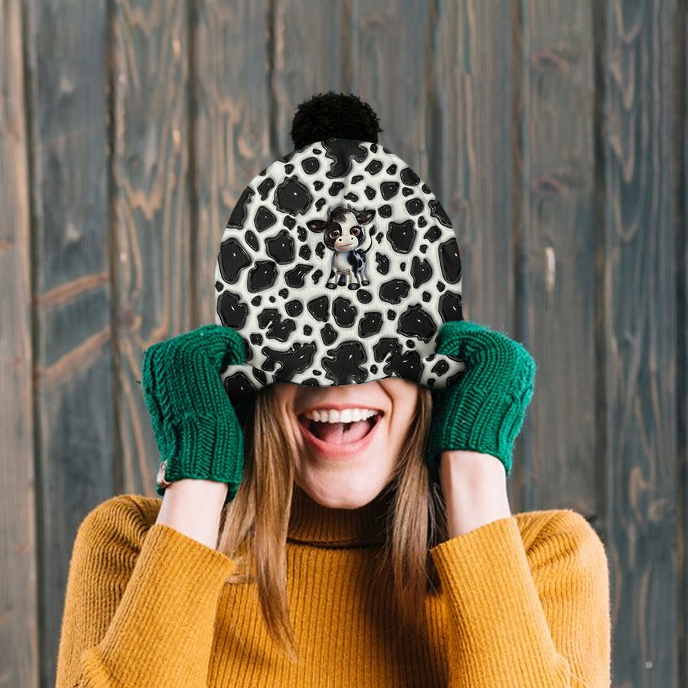 Bonnet vache personnalisé Moody Baby Cow