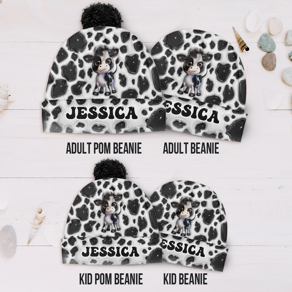 Bonnet vache personnalisé Moody Baby Cow
