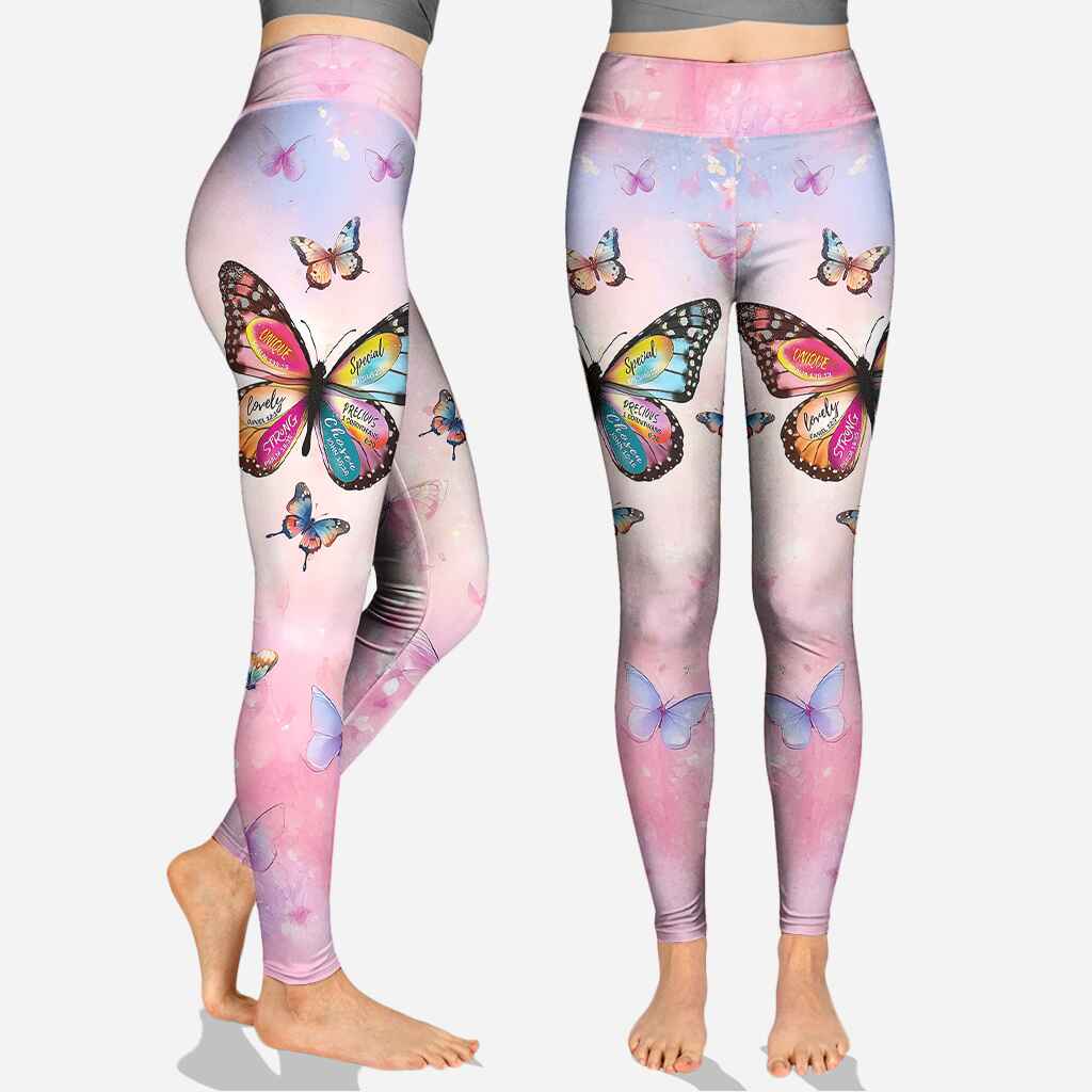 Dieu dit que tu l'es - Sweat à capuche et legging chrétiens personnalisés