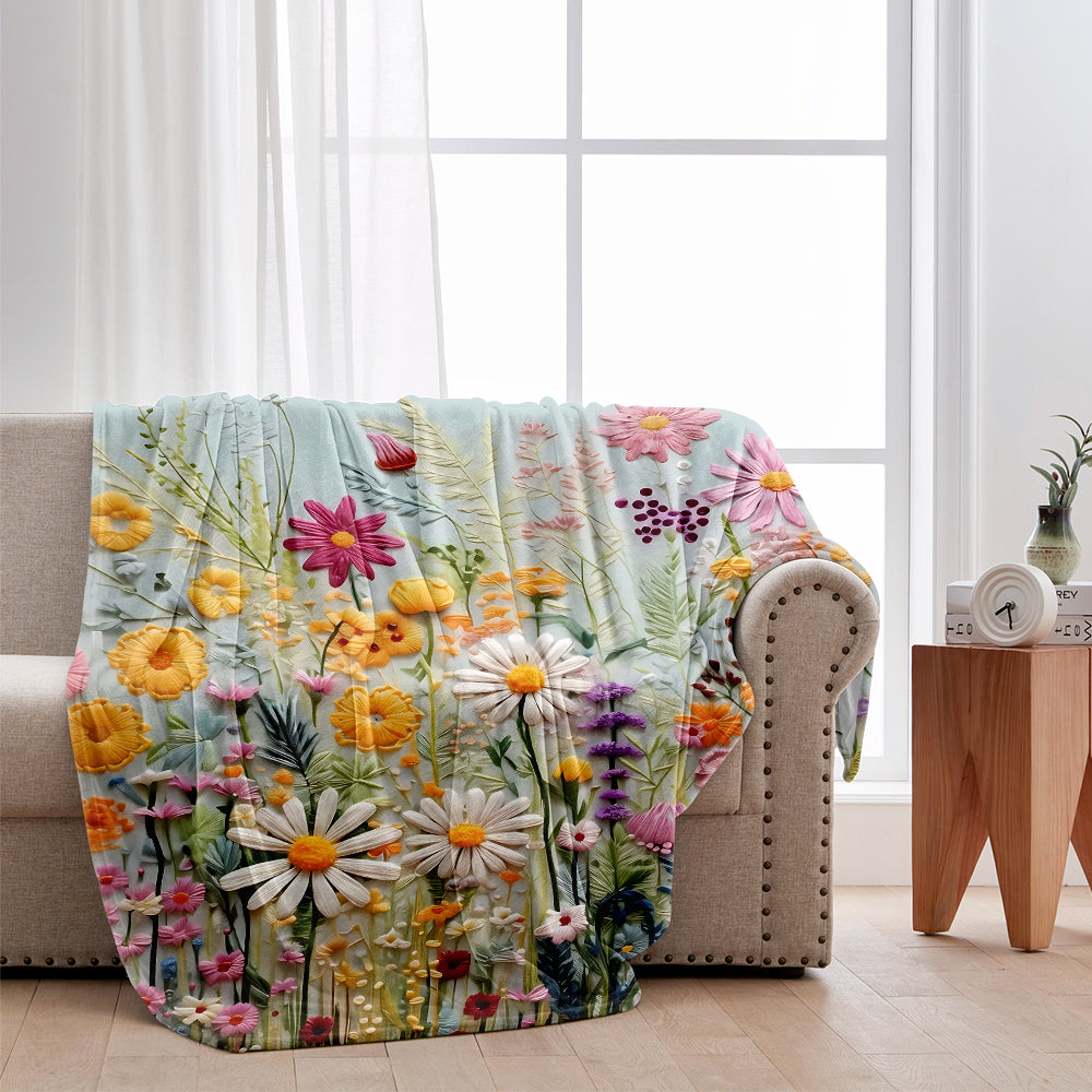 Flower Garden - Personalized Gardening Blanket