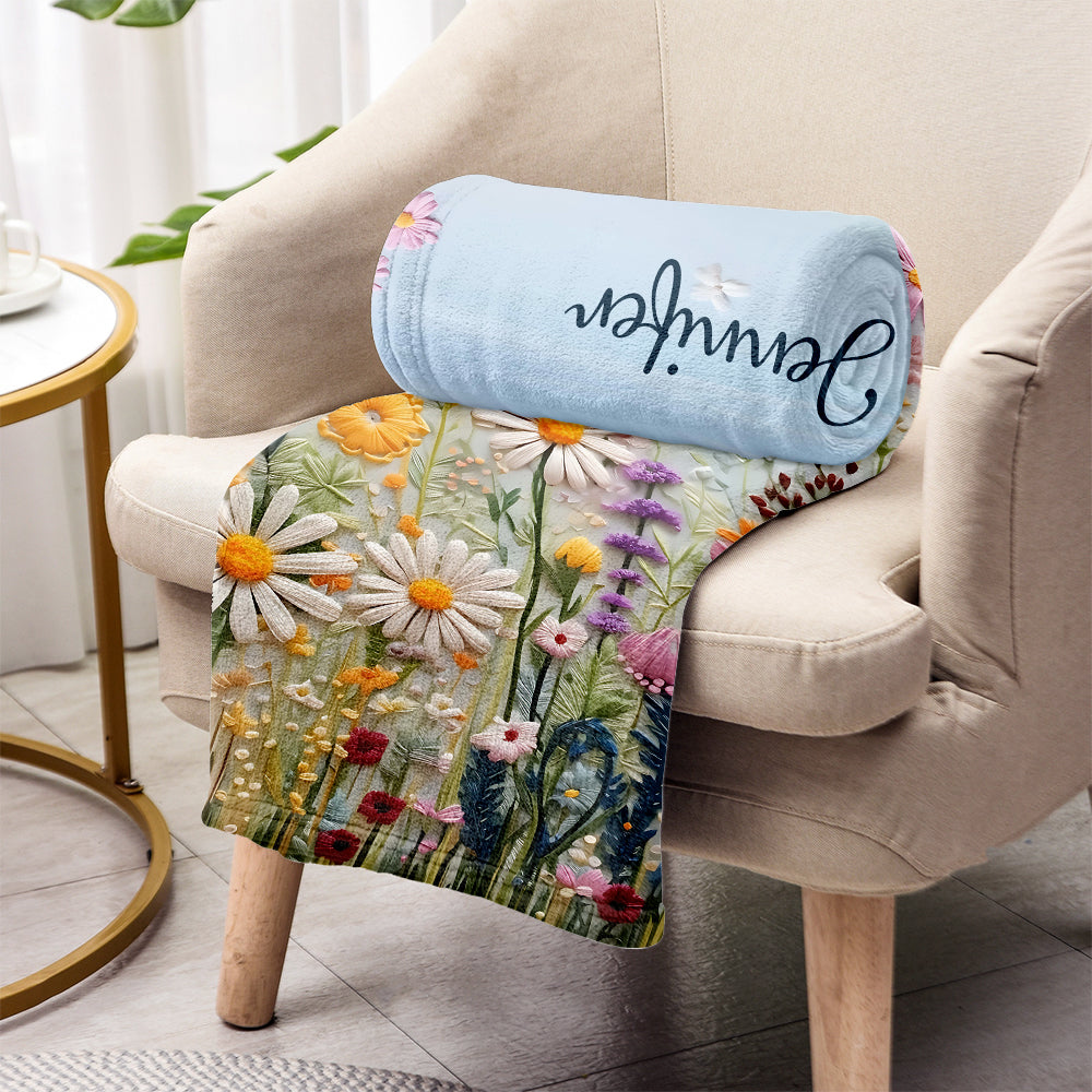 Flower Garden - Personalized Gardening Blanket