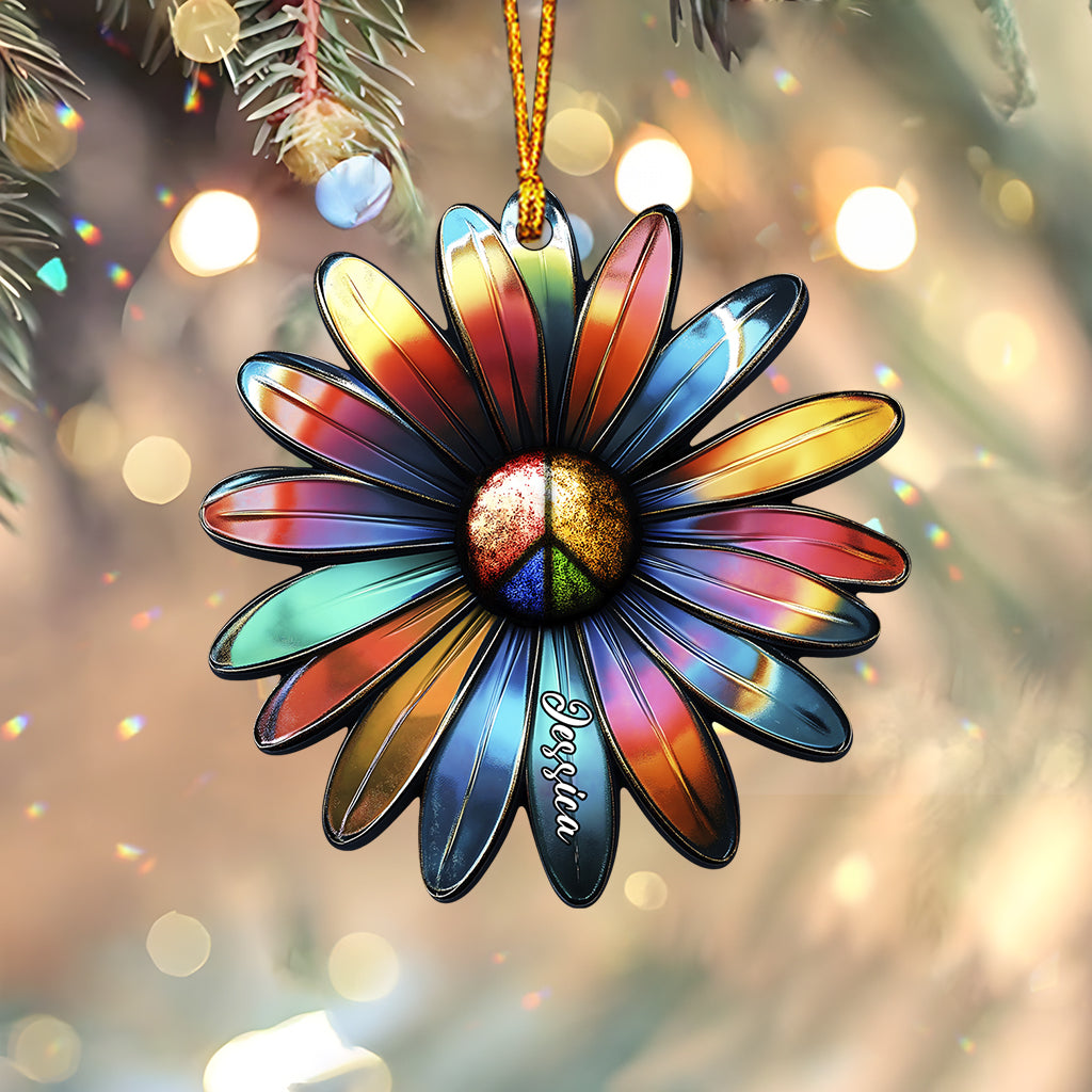 Hippie Soul - Personalized Hippie Ornament