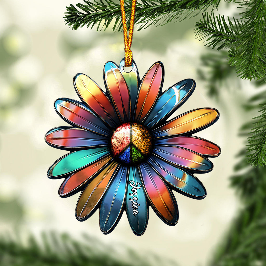 Hippie Soul - Personalized Hippie Ornament