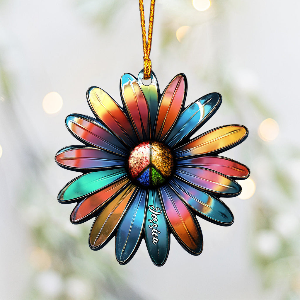 Hippie Soul - Personalized Hippie Ornament