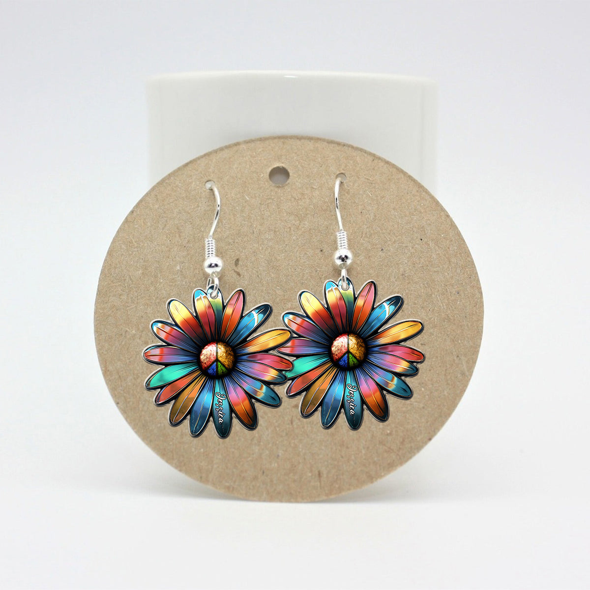 Hippie Soul - Boucles d'oreilles hippies personnalisées