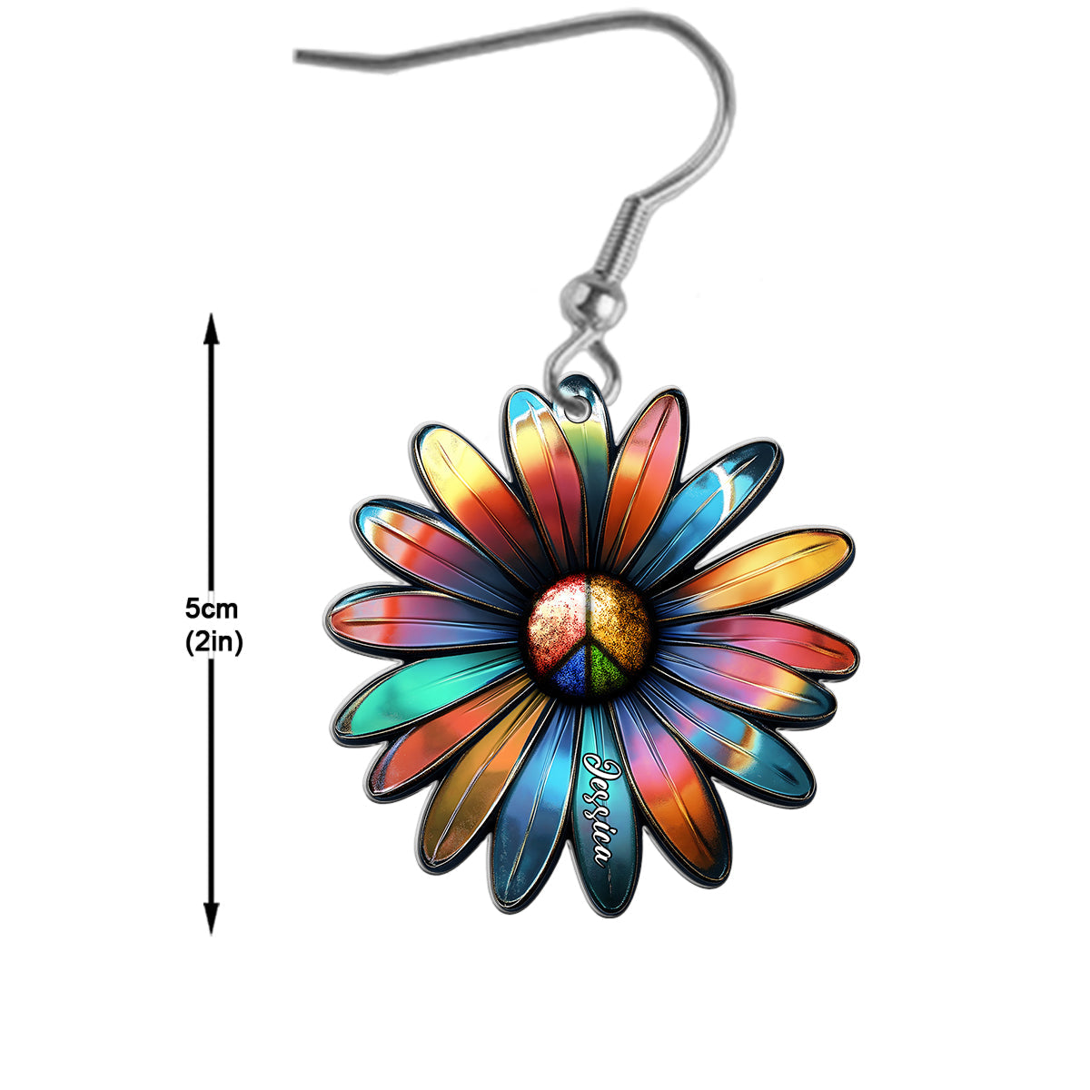 Hippie Soul - Boucles d'oreilles hippies personnalisées