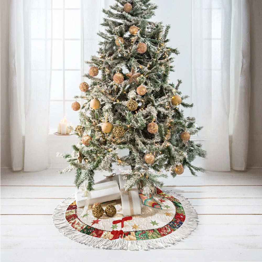 When You Are Family - Personalized Family Tree Skirt