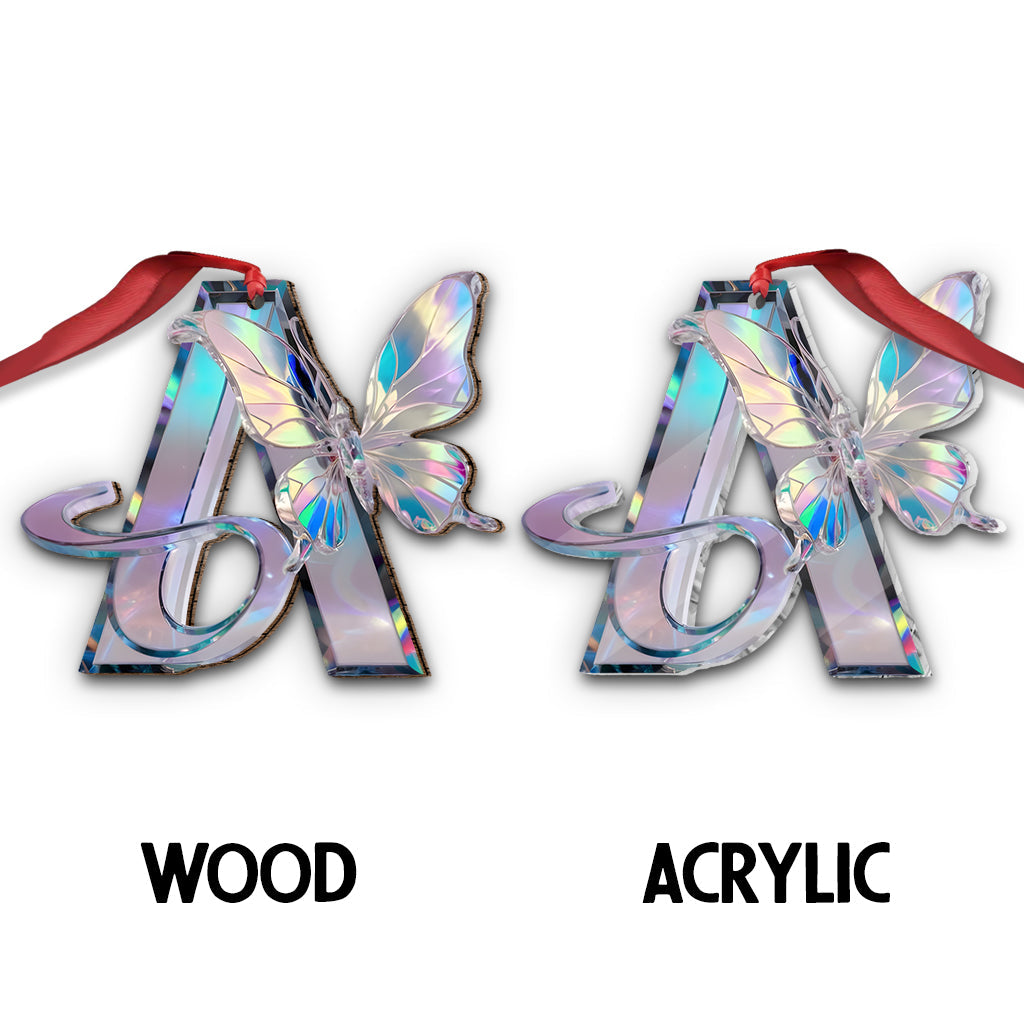 Love Butterfly - Personalized Butterfly Ornament