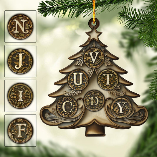 Family Christmas - Personalized Family Ornament