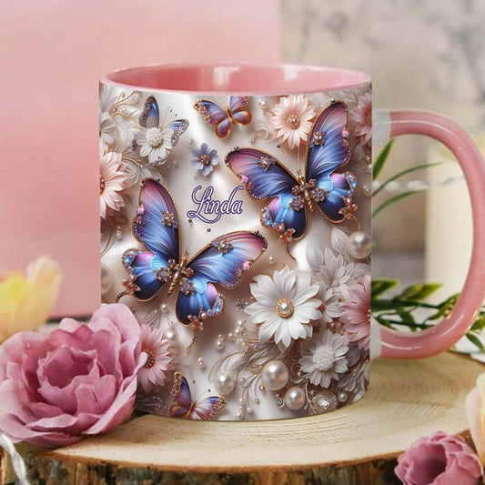 Mug personnalisé à motif papillon - Magnifique papillon