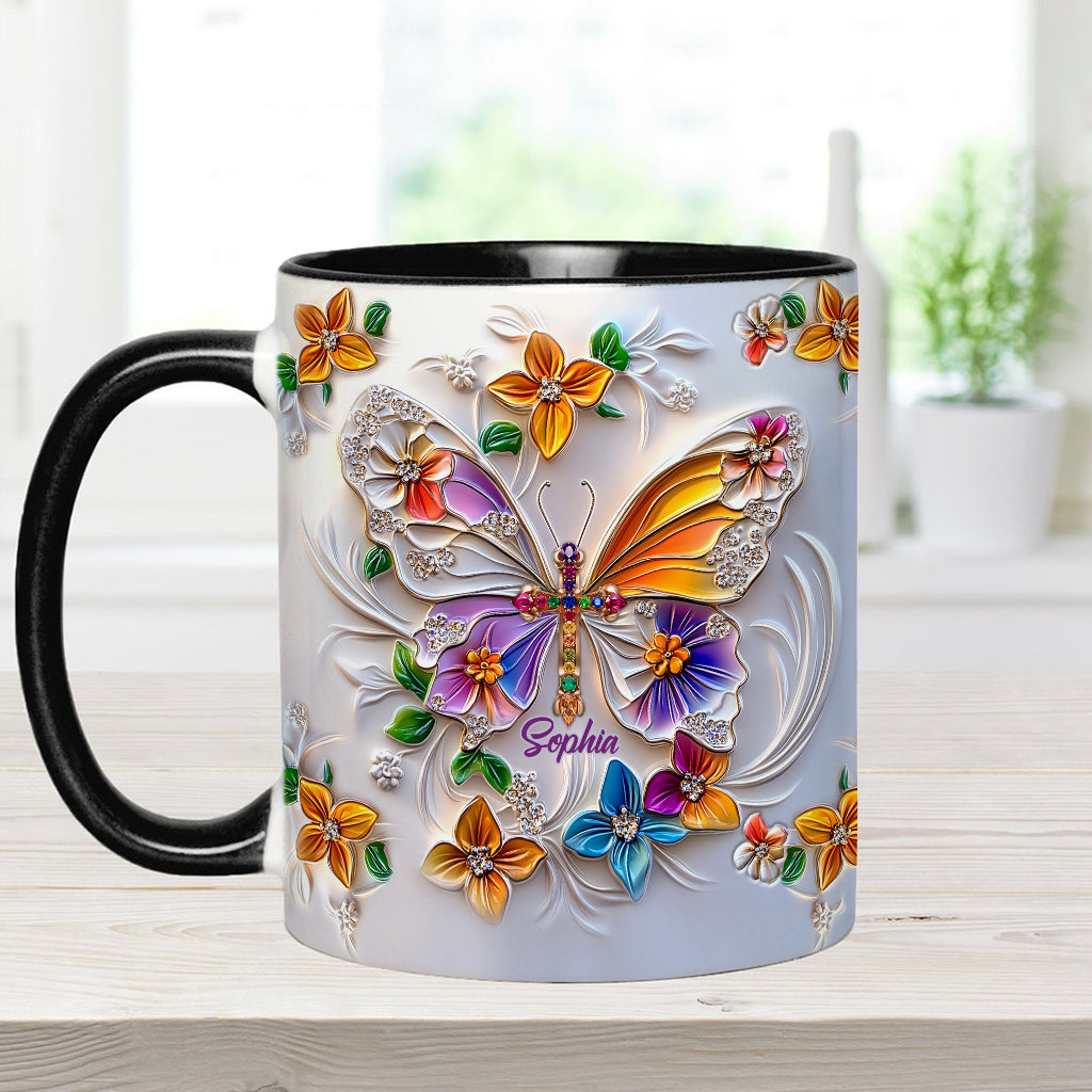 Faith Hope Love - Personalized Christian Accent Mug