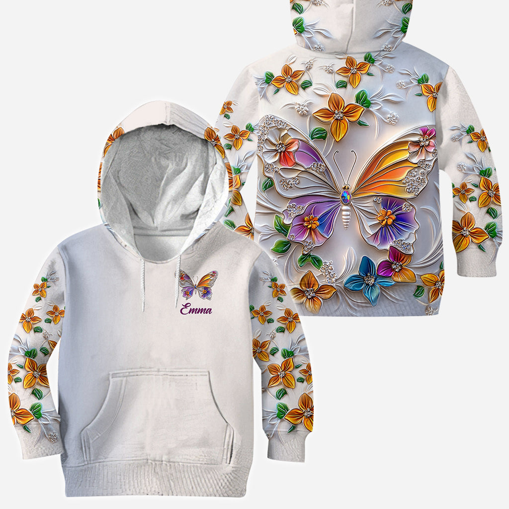 Stunning Butterfly - Personalized Butterfly All Over Shirt