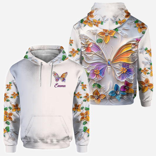 Stunning Butterfly - Personalized Butterfly All Over Shirt