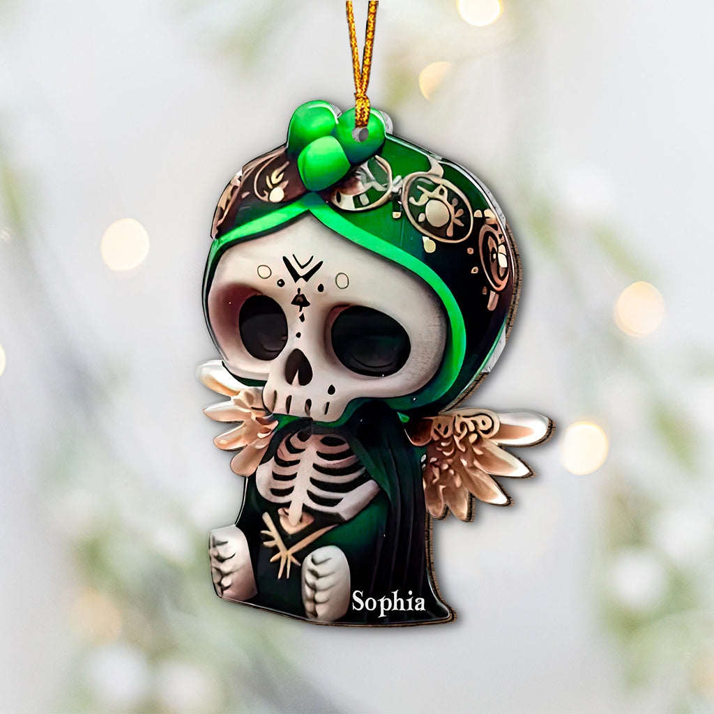 Cute Skull - Personalized Skull Ornament
