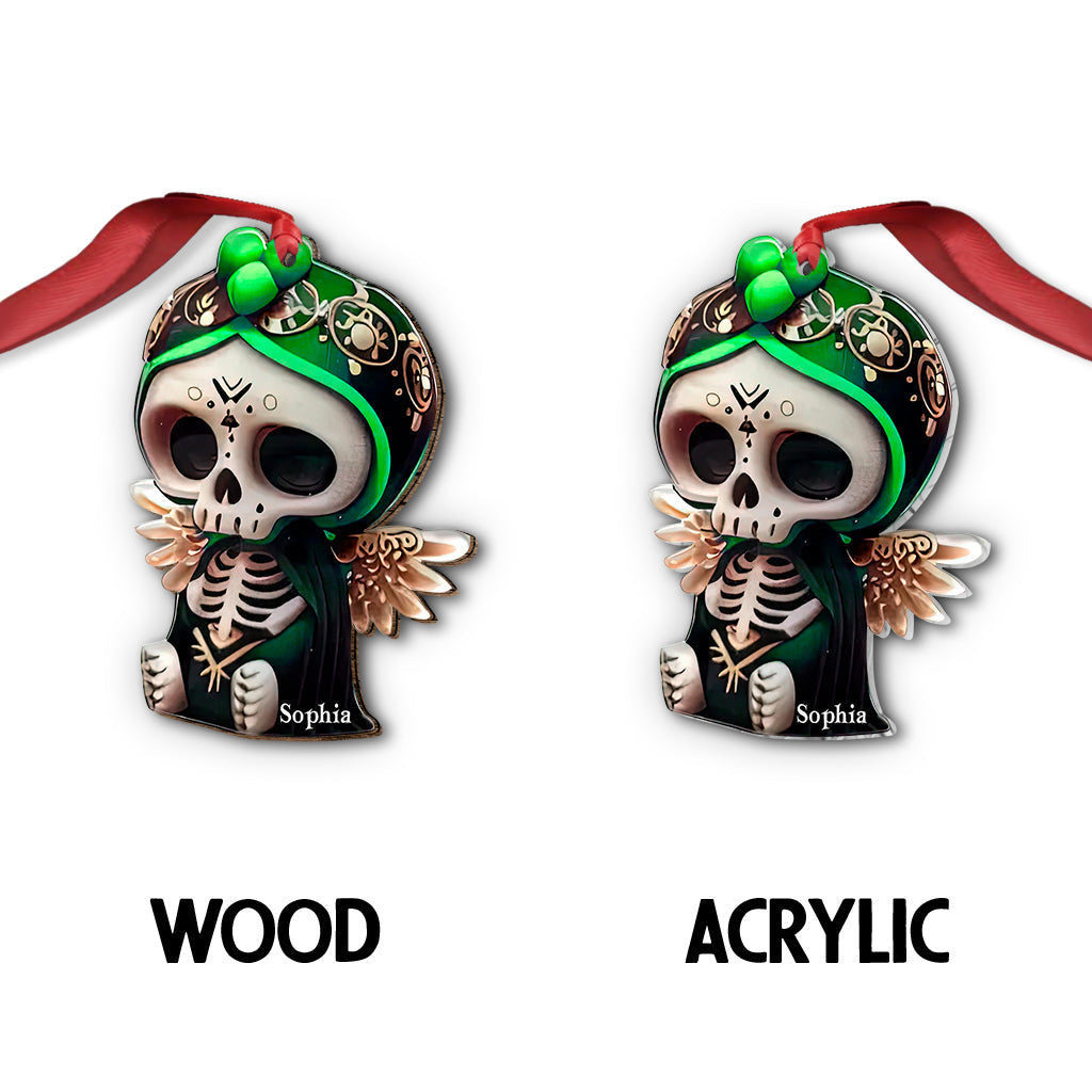 Cute Skull - Personalized Skull Ornament