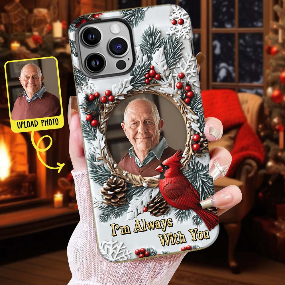 Je suis toujours avec toi - Coque de téléphone personnalisée avec impression intégrale - Souvenir