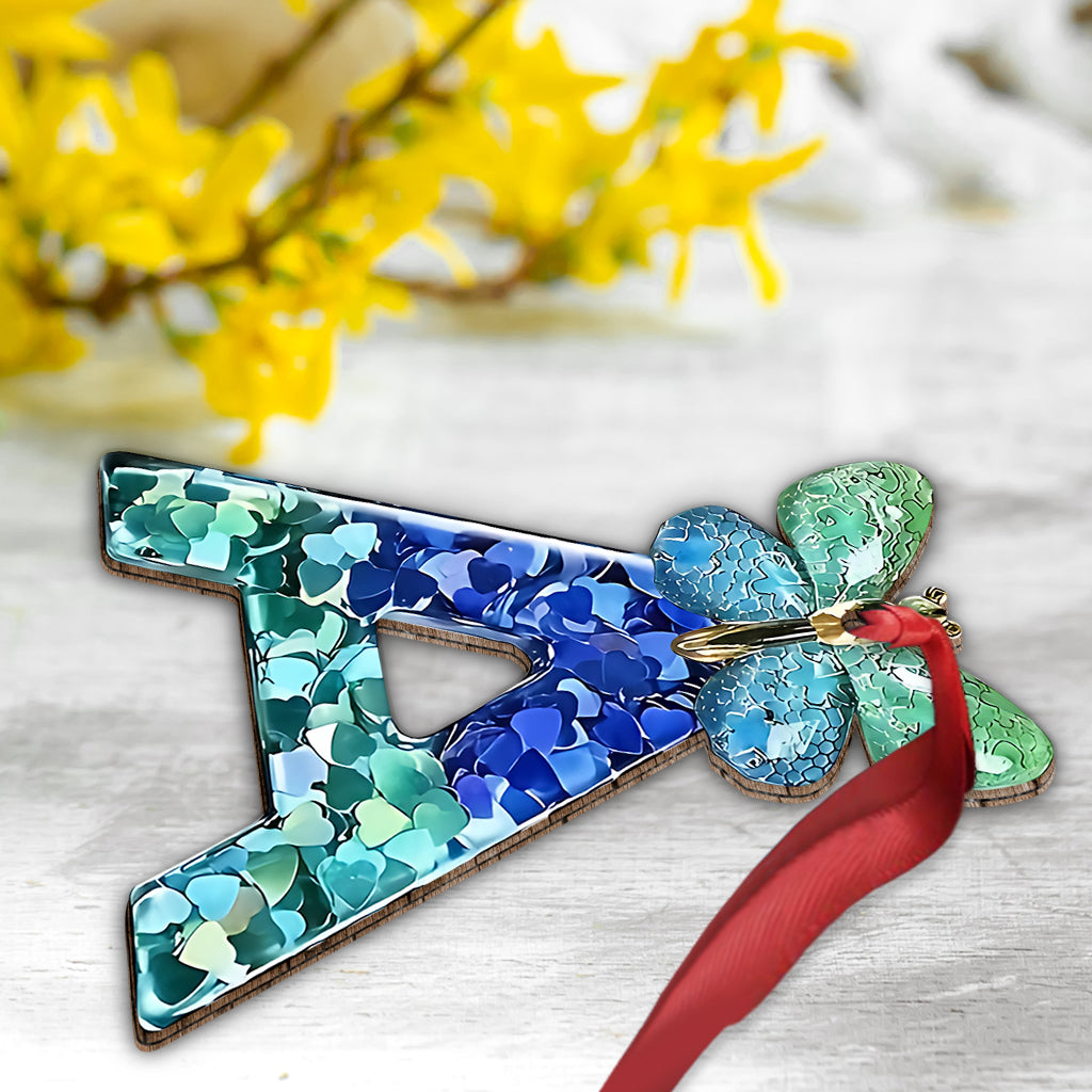 Magnifique alphabet papillon - Ornement papillon personnalisé