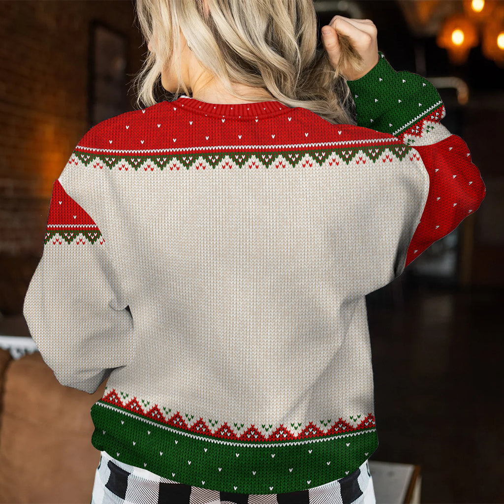 Grandma Love - Personalized Grandma Ugly Sweater