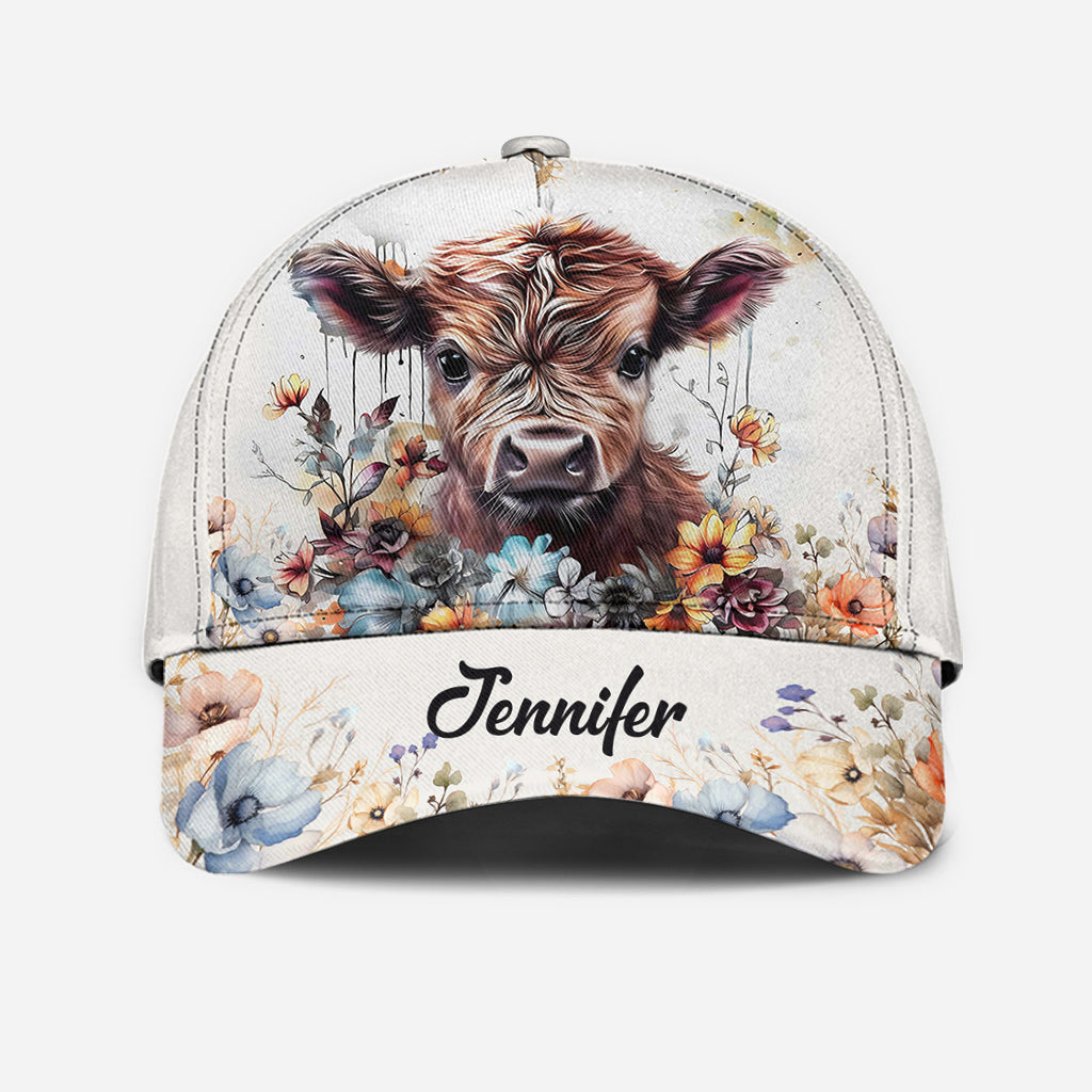 Cute Highland Cow - Personalized Classic Cap
