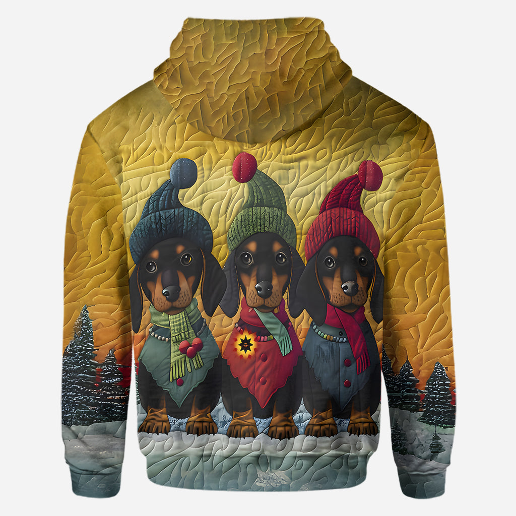 T-shirt personnalisé « J’adore les teckels »