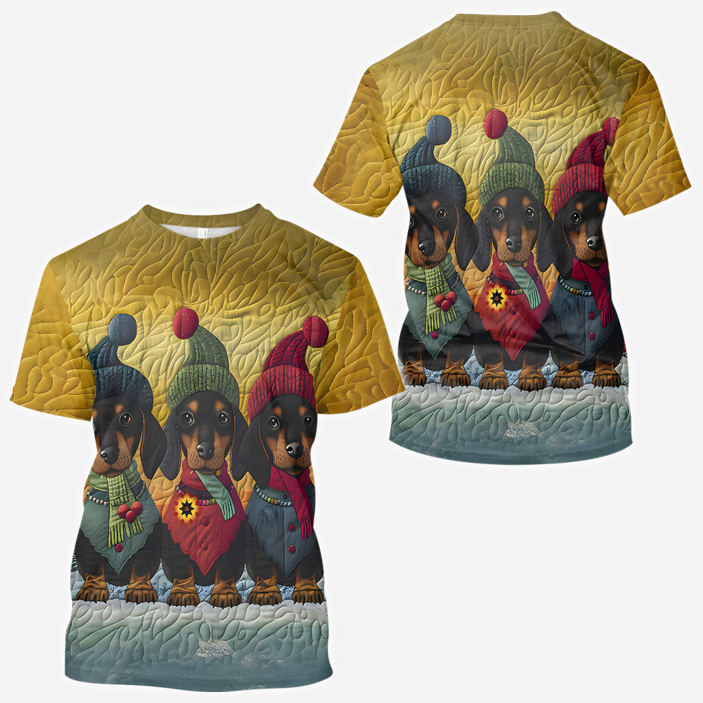 T-shirt personnalisé « J’adore les teckels »