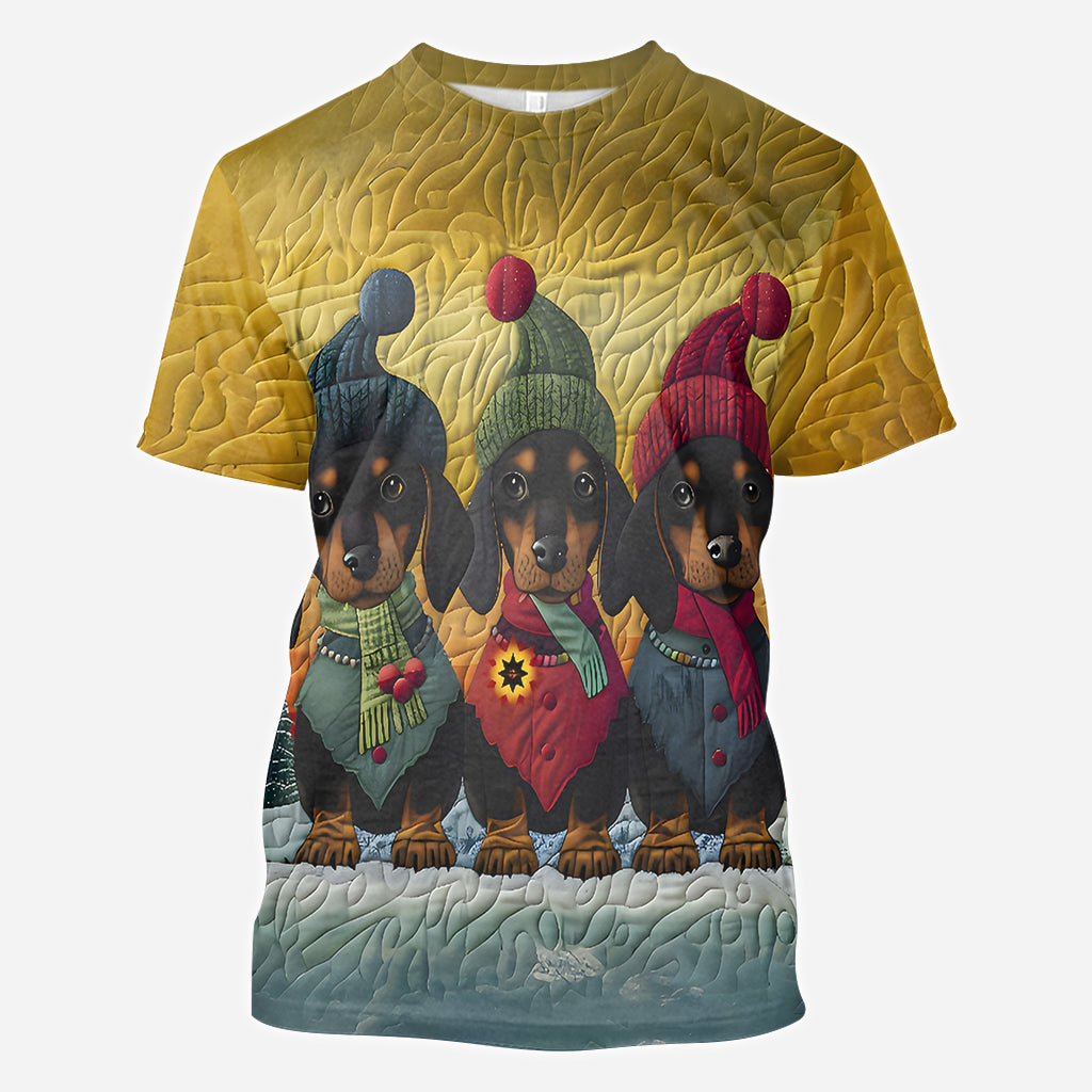 T-shirt personnalisé « J’adore les teckels »