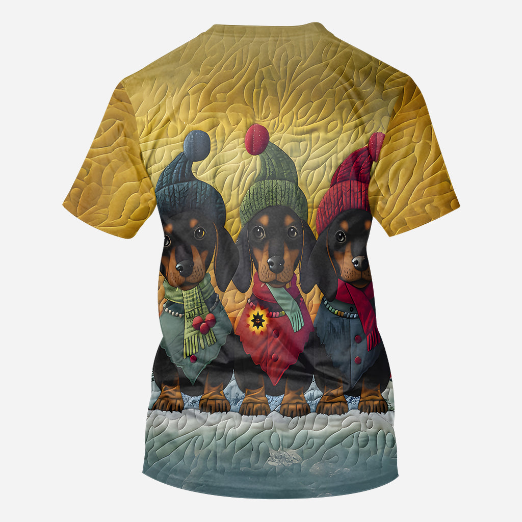 T-shirt personnalisé « J’adore les teckels »