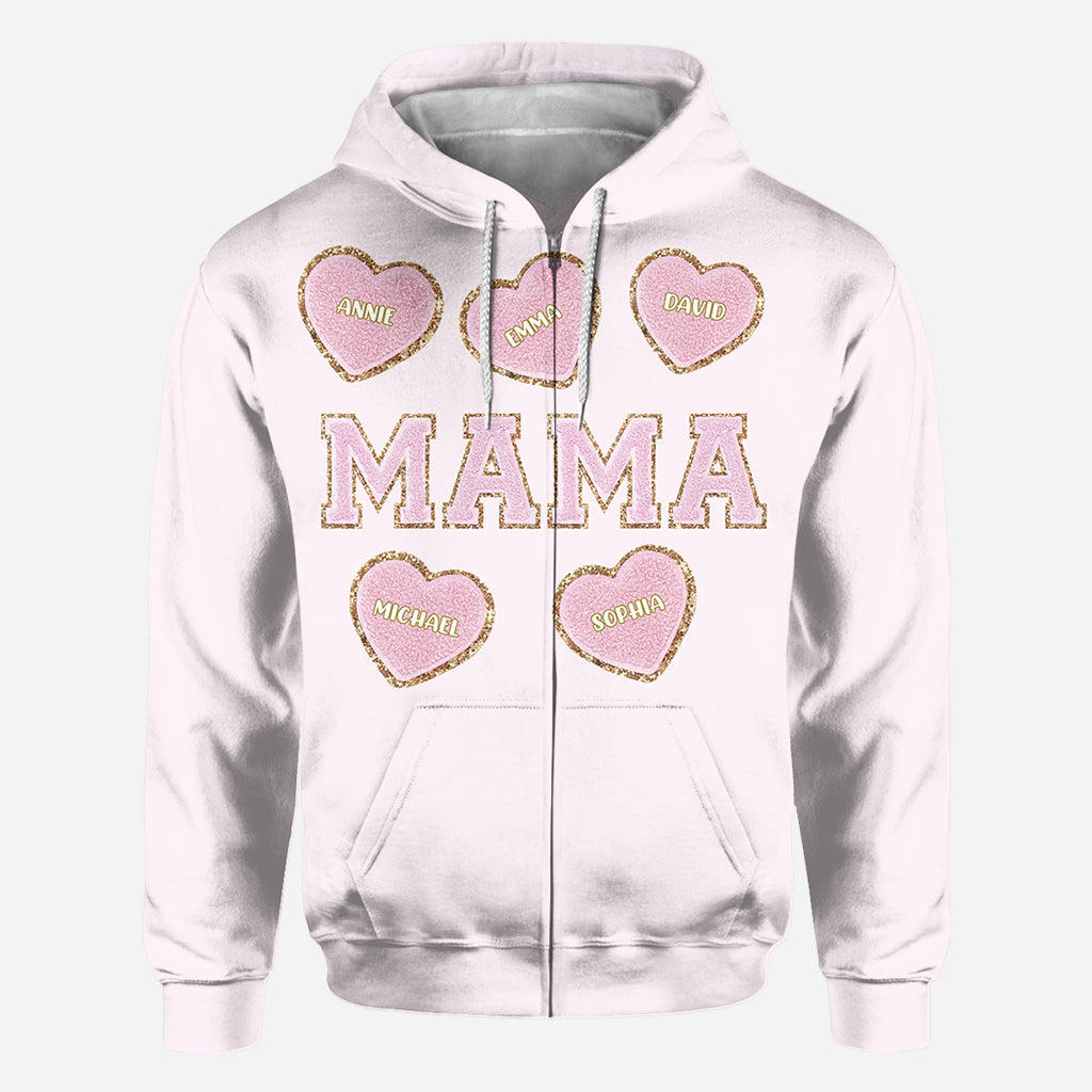 Meilleure grand-mère/maman du monde - T-shirt personnalisé « Grand-mère »