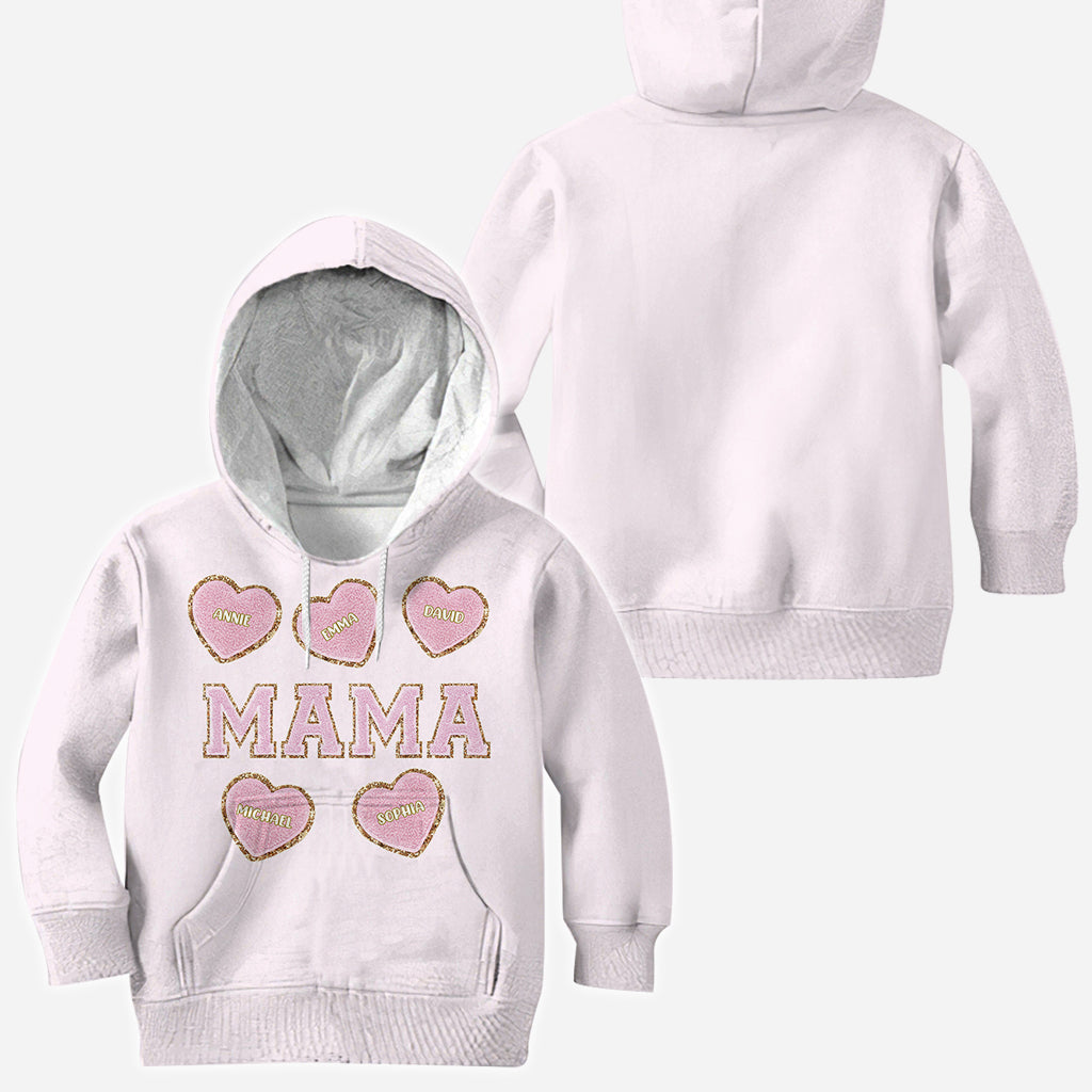 Meilleure grand-mère/maman du monde - T-shirt personnalisé « Grand-mère »