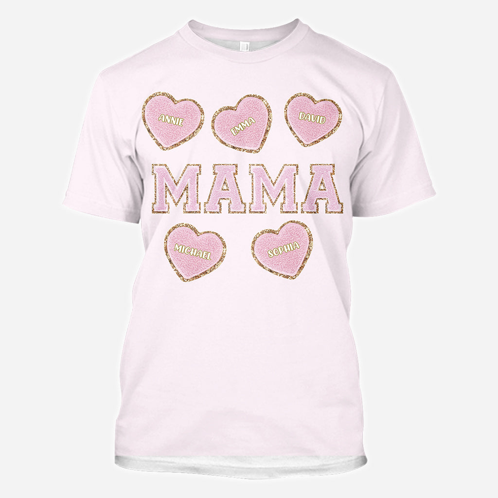 Meilleure grand-mère/maman du monde - T-shirt personnalisé « Grand-mère »
