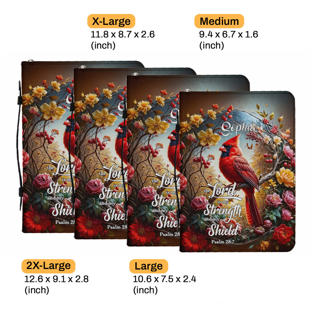 Angel's Whisper - Étui à Bible chrétien personnalisé en cuir