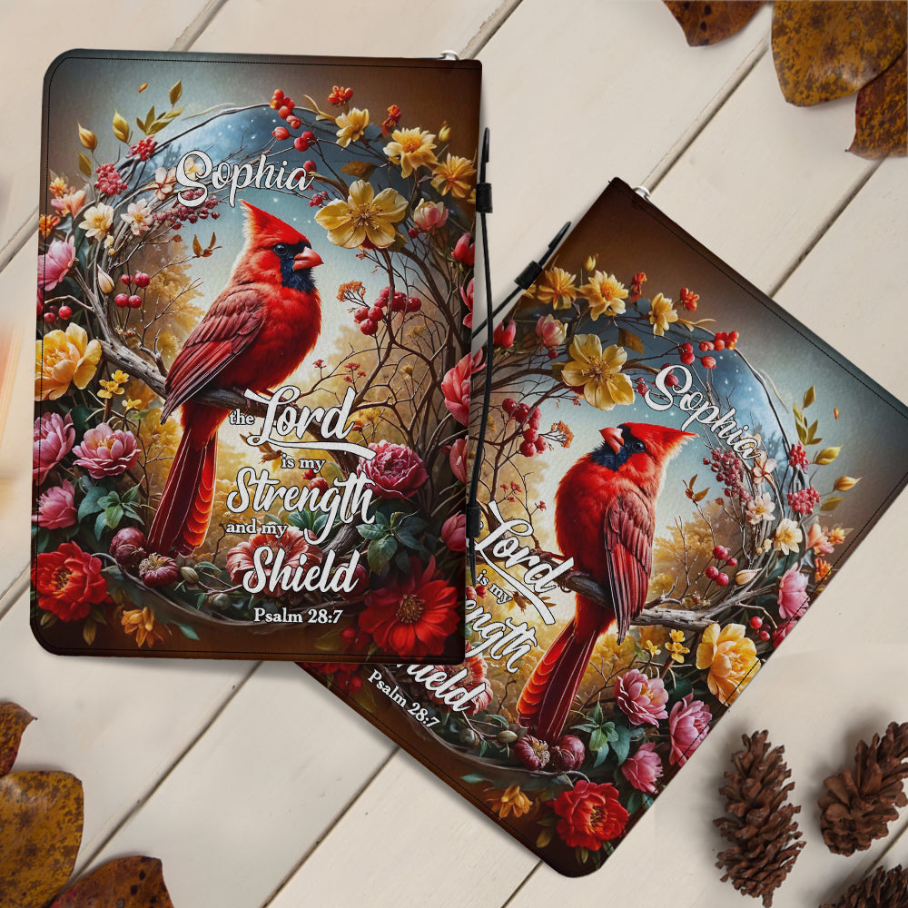 Angel's Whisper - Étui à Bible chrétien personnalisé en cuir