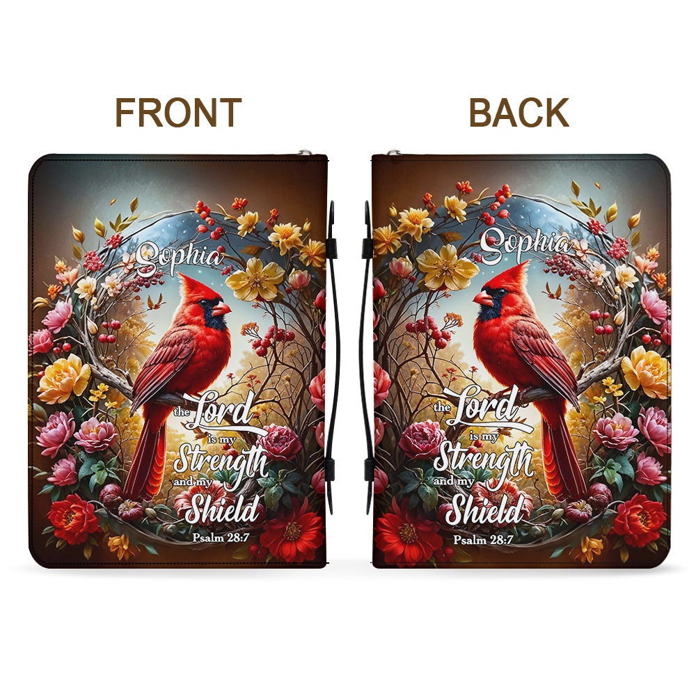 Angel's Whisper - Étui à Bible chrétien personnalisé en cuir