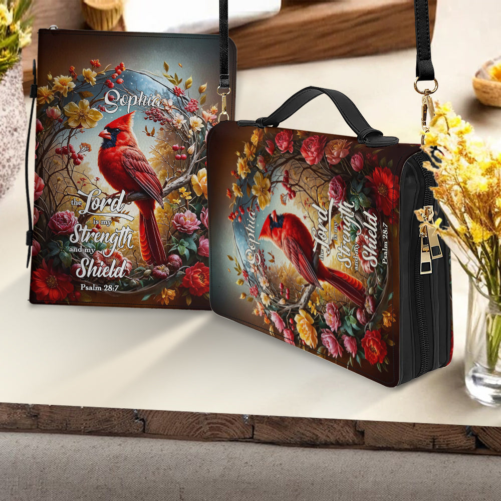 Angel's Whisper - Étui à Bible chrétien personnalisé en cuir