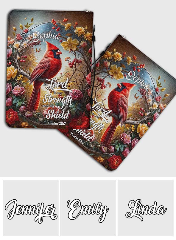 Angel's Whisper - Étui à Bible chrétien personnalisé en cuir